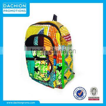 African Print Backpack African Print Bookbag