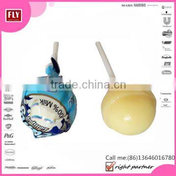 Milk Flavour Ball Lollipop Candy