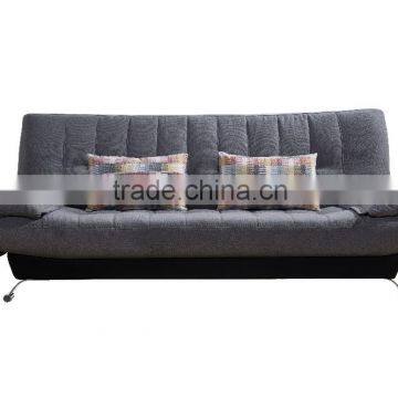 Modern Design Cheap Gray Fabric Sofa Cub Bed Functional Folding Sofa Bed