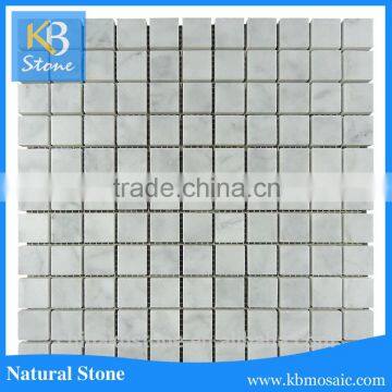 Carrara names of white marble tile mosaic floor tile