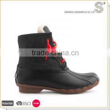 Hot Selling Design Customized Top Quality customised designs fashionable ladies duck rain boots