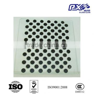 High temperature printing glass