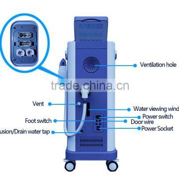 808nm Diode Laser Large Spot Size in Motion Hair Removal Machine Med-808 photo-3