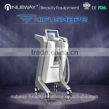 Foucused Ultrasound Portable High Frequency  HIFU Slimming Machine 0.1-2J