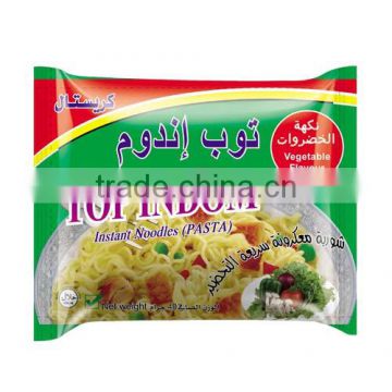 Halal curry flavour instant noodles