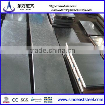 hot sale galvanized iron steel sheet 40g/60/90/120/180g manufacturer