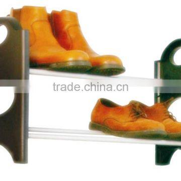 Kawachi Convertible Lightweight 2 Tier Shoe Rack Organiser photo-3