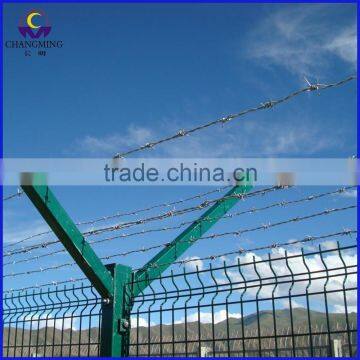 Pvc Coated Weight Barbed Wire Fence for Villadom