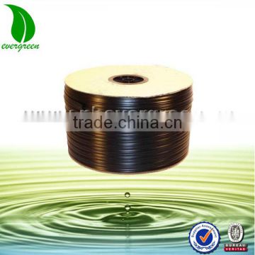 Flat plastic integral agriculture drip irrigation tape