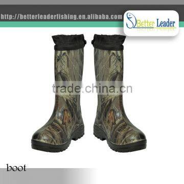 cheap long camo EVA rain boot for fishing China