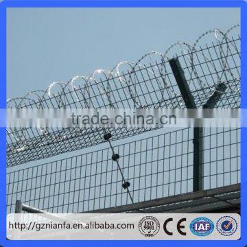 High Tensile Hot Galvanized Coil Concertina Razor Barbed Wire for Security Fence(Guangzhou Factory) photo-4