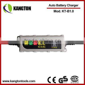 1A car battery charger 6V 12V