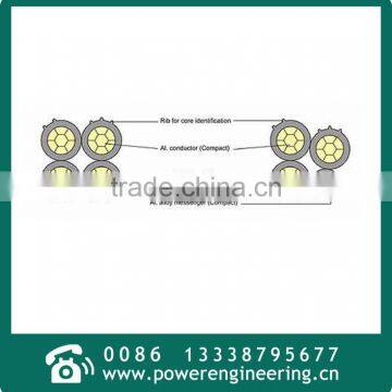 0.6/1KV ABC cable , quadruplex service drop , aluminum wire