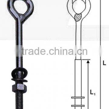 Stainless steel welded eye bolt with metric thread(Eye bolt)