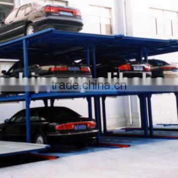 automatic hydraulic double car parking lift system 2017