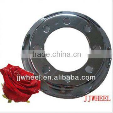 the disc of chrome wheels