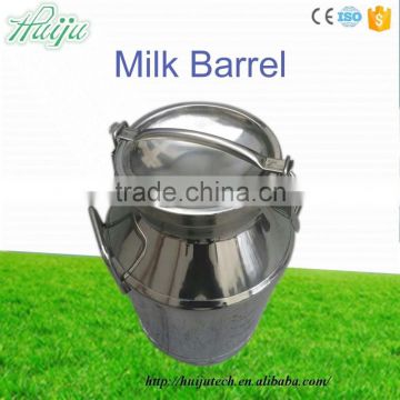 Commercial industrial high quality series stainless steel mini milk can 40L for cow/goat milking machine