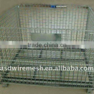 wire mesh container for shopping