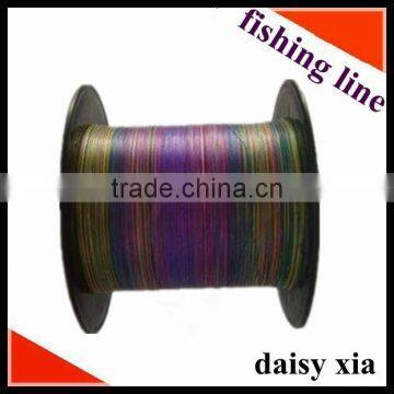 Mutilcolor PE braided fishing line