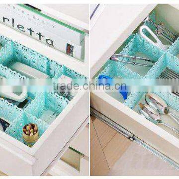 DIY Assemble Free Combination Plastic Drawer Clapboard