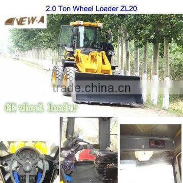 new china 2ton wheel loader