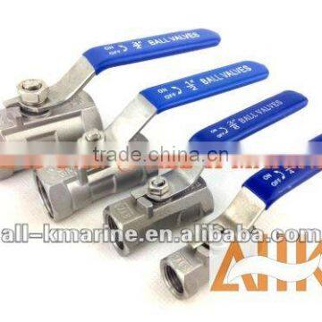 Stainless Steel Screwed End Ball Valves