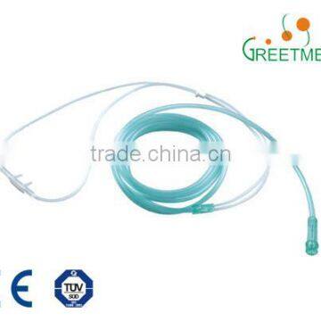 high flow colored nasal oxygen cannula