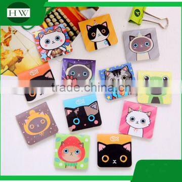 Free Sample Wholesale Cartoon Characters Magnetic Souvenir Paper Bookmark Promotional Gifts Stationery Set photo-5