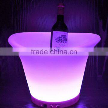 Hot Sale Plastic Led Ice Bucket for Bar Party photo-3