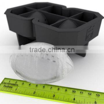 Silicone Large Ice Cube Tray for Football Fans & Game Day photo-2