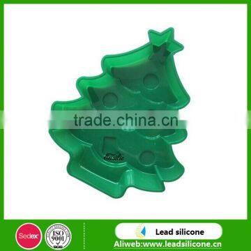Christmas Tree Shape Jelly Silicone Cake Mould photo-2