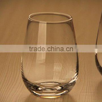 Crystal round whiskey glass tumbler