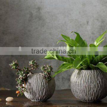 2017 outdoor indoor luxury flower pot small ceramic flower pot