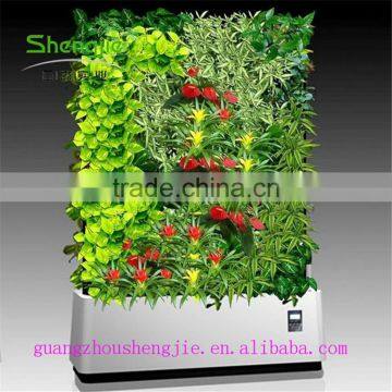 SJLJ013400 Artifcial Grass Wall Decorative Plastic Garden Hedge With Pot photo-4