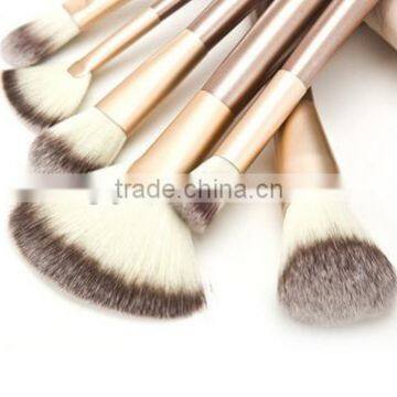 18pcs New Style Best Rated Travel Personalized Makeup Brushes Rose Gold Champagne photo-3