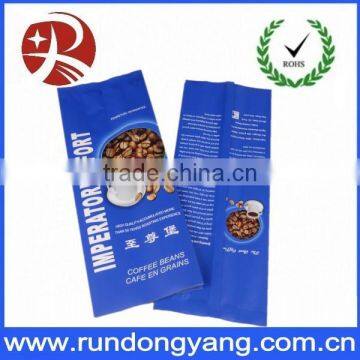 bottom gusset coffee bag with valve