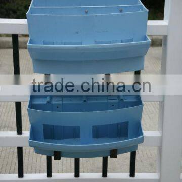 SOL 2015 New Design Hanging Fence Flower Railing Planter