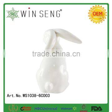 High Quality Ceramic Rabbit Figurine,ceramic Rabbit Decoration photo-3