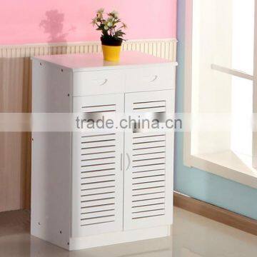 Contracted fashion entrance solid wood shoe cabinet