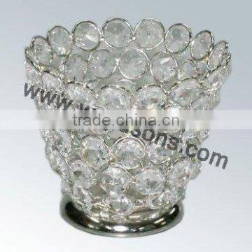 Hot Crystal Votive Candle Holder,Crystal Votive & T-light Holder Diamond Candle Holder photo-6