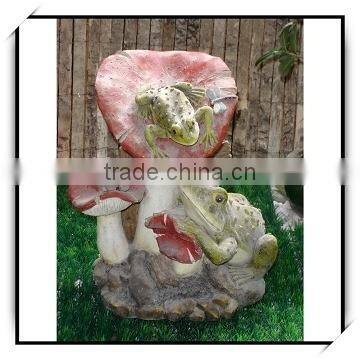 Animal decoration frogs & mushroom outdoor gardening decor big