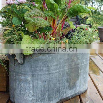 Zinc pots and Gavanized Flower Planter from Viet Nam