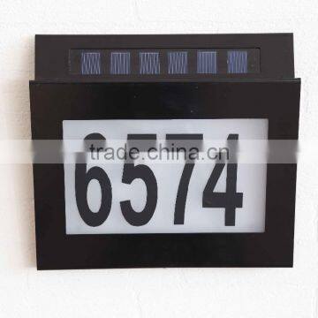 Solar House Number Plate Light With Ce&RoHS photo-2