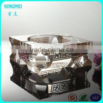 Crystal Glass Cigar Ashtray for Business Gifts photo-3