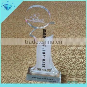 Best-selling Crescent Crystal Awards Can Add Your Logo or Words photo-2