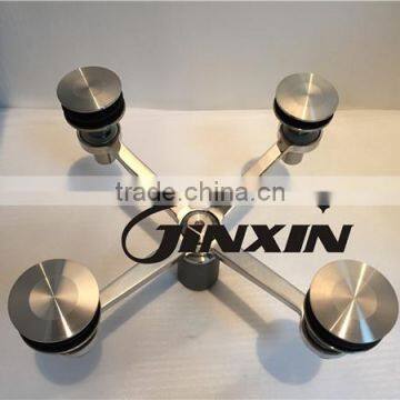JINXIN Glass 4 Legs System Fitting Installation Glass Spider Connection photo-5