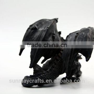 Oem Hot Sale Wholesale Resin European Black Dragon Statue for Sale photo-3