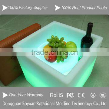 Popular Modern LED Cube Ice Bucket, LED Wine Bucket, LED Flower Pot photo-3