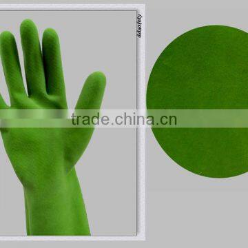 Household Gloves Dip Flock Lined Fish Scale Grip Roll Beaded Cuff photo-2