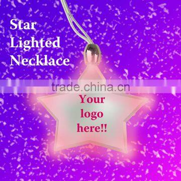 [Super Deal] Light Up Star Necklace